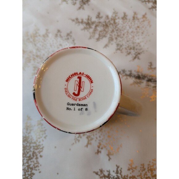 Nicholas-John GUARDSMAN Coffee Tea Cup Mug English Fine Bone China, #1 of 8 - Picture 7 of 10